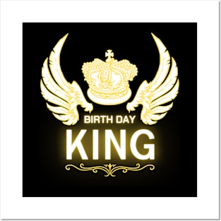 BIRTHDAY KING Posters and Art